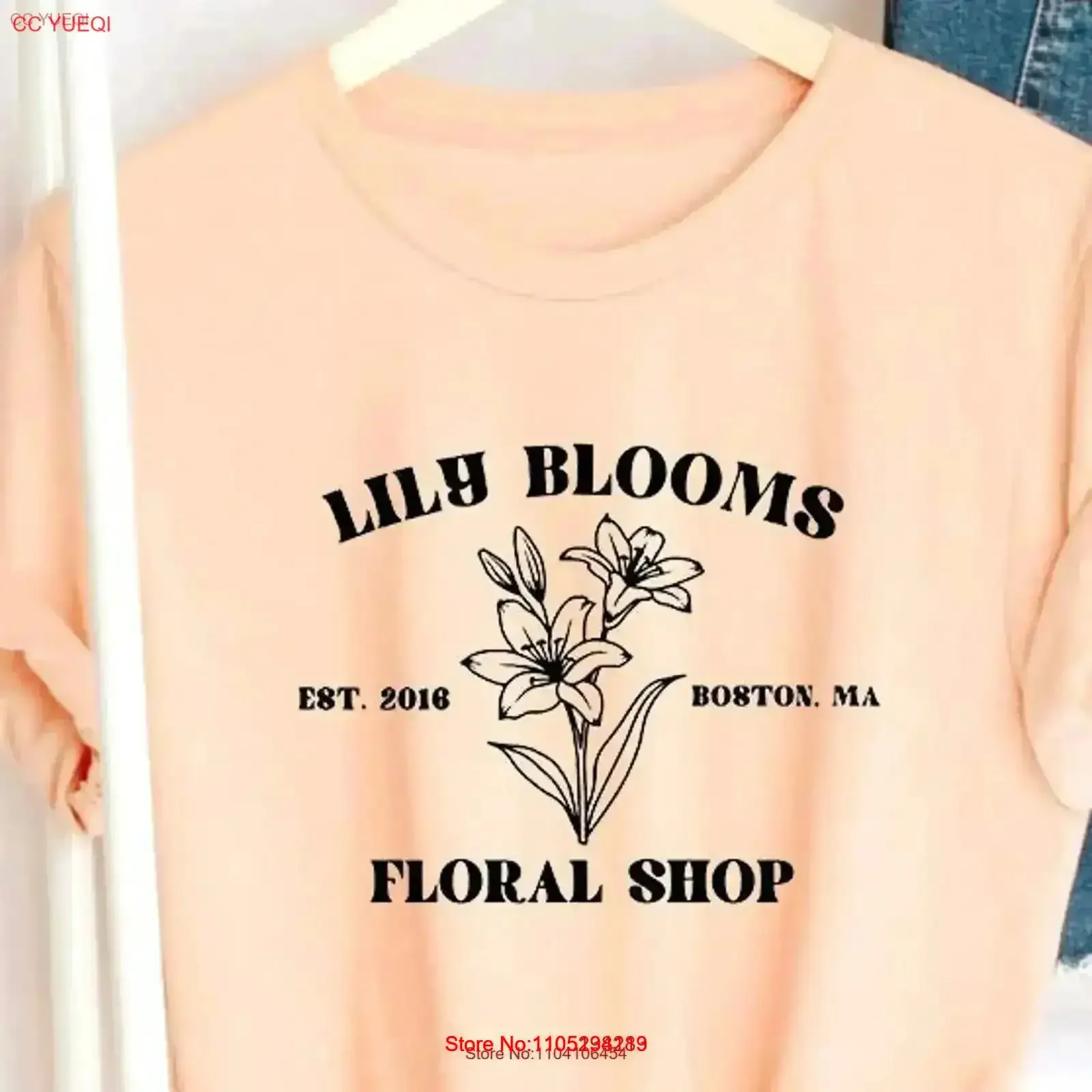 Lily Bloom's Floral Shop T Shirt It Ends With Us Colleen Hoover SweaT Bloom Booktok Starts Bookish gıft for her vintage Washed