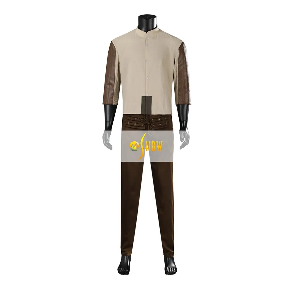 Baldurs-Costume FantrenforCosplay pour hommes, déguisement adulte, chemise Nette, tenue de jeu de rôle, Halloween, carnaval trempé, Wyll, BG3