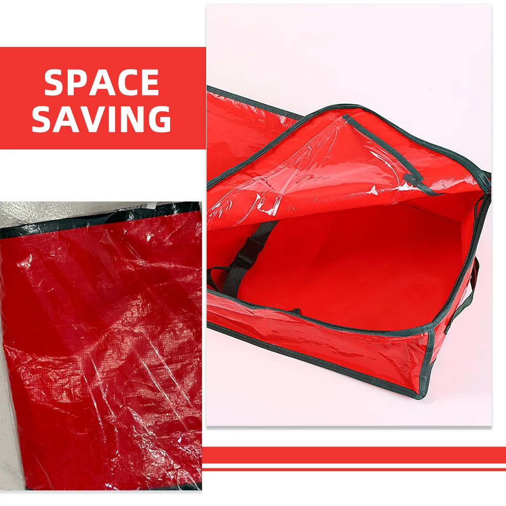 Caja de almacenamiento, bolsa pequeña para árbol de Navidad, organizador, contenedor, bolsa para árboles con asas, bolsas impermeables, papel de regalo
