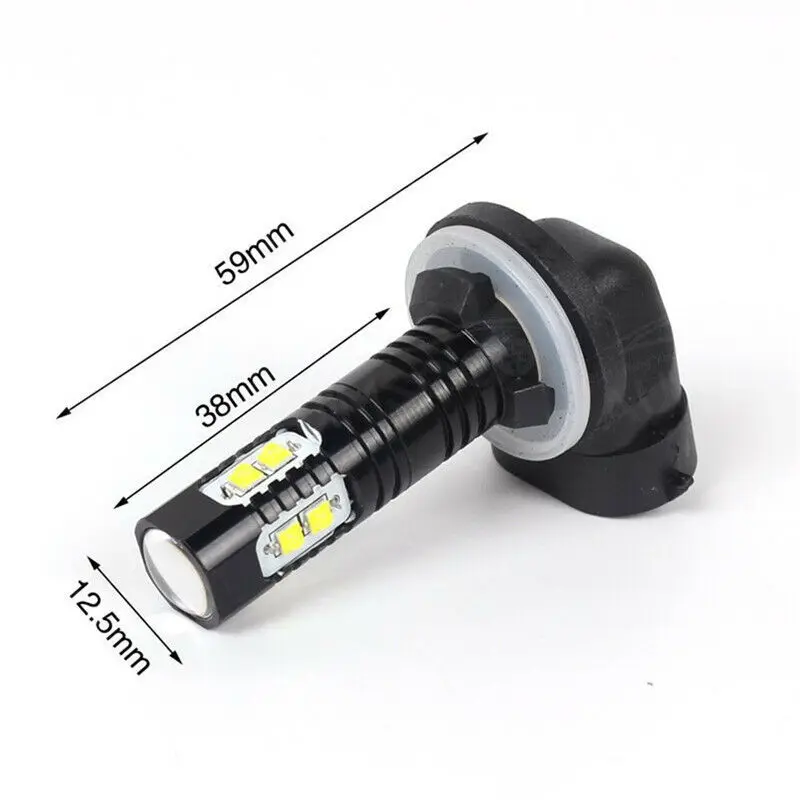 New H27W/2 881 Led Bulbs Fog Lights For Cars Led Fog Driving Lamp High Lights Car Light Sourse 6000K 8000K White