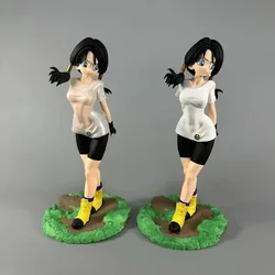 25cm Kawaii Anime Dragon Ball Z Gals Videl PVC Action Figure Statue Collectible Model Kids Toys Doll Gifts