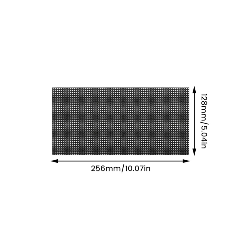 Best  P4 Indoor LED Display Module 256x128m 64x32 dots  SMD RGB Full color LED display panel module