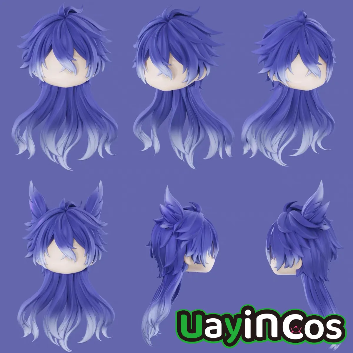 

Genshin Impact Kyryll Chudomirovich Flins ob11 ob22 GSC волосы съемные волосы в виде ракушки парик лицевые панели BJD аксессуары для кукол игры Ani