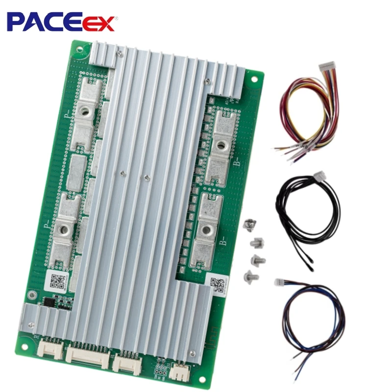 

PACEex BMS 8S 24V 200A Battery Protection Board Build-in BT LFP Smart BMS with UART Heating Series Connection