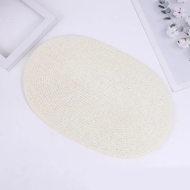 39BD Woven Straw Bonnet Hat Base for Women Breathable Victorian Straw Hat Flat Top Hat Handmade Base Beach Vacation Sun Hat