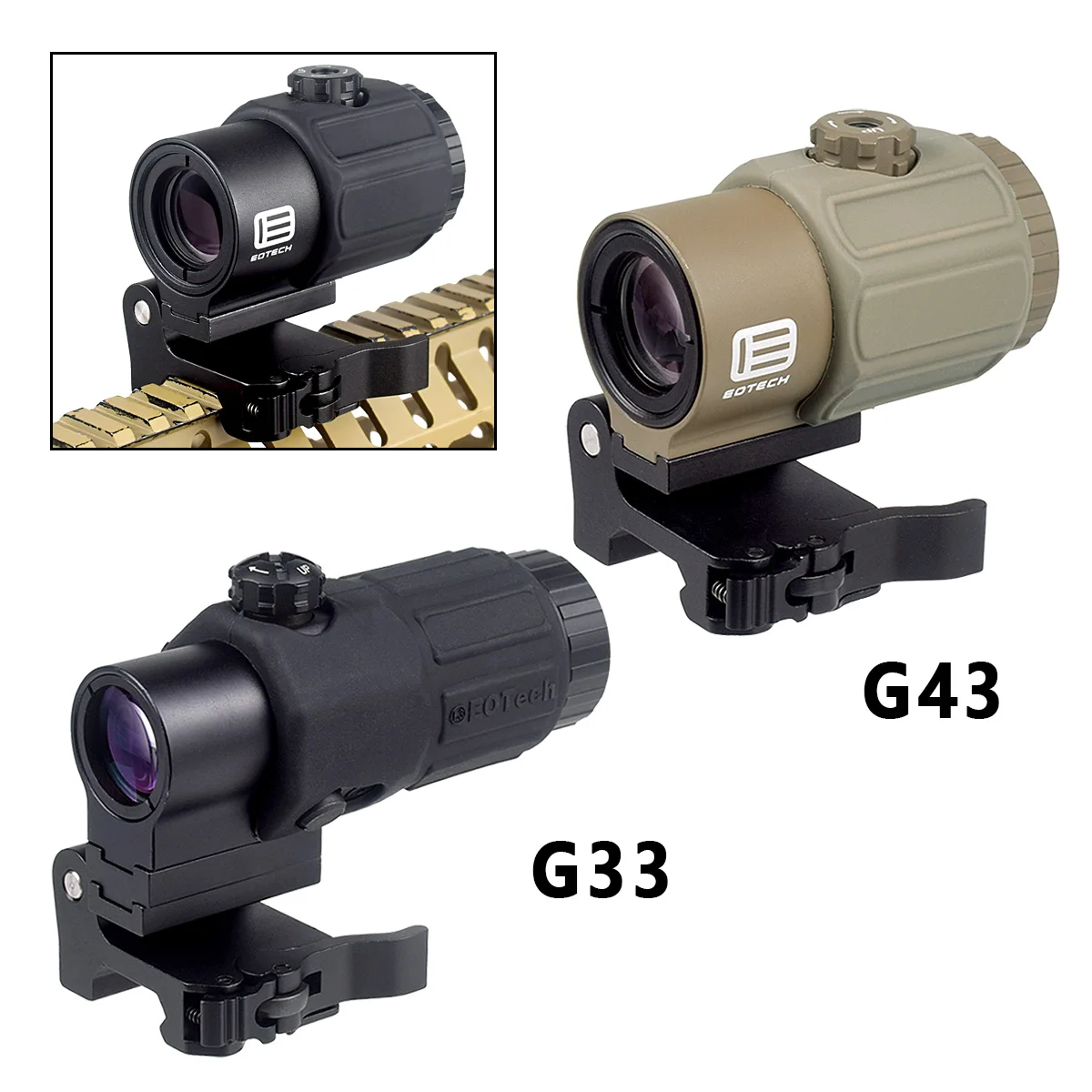 التكتيكية Eotech G33 G43 G45 المكبر نطاق 551 552 553 558 ريد دوت البصر Picatinny الناهض الصيد Riflescope Unity سريع الادسنس #5