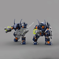 436PCS MOC Collectible Figures Halos Infinite: Hunter GAMES Model Building Blocks Stacking Bricks Creative Toys Kid Gift Diy