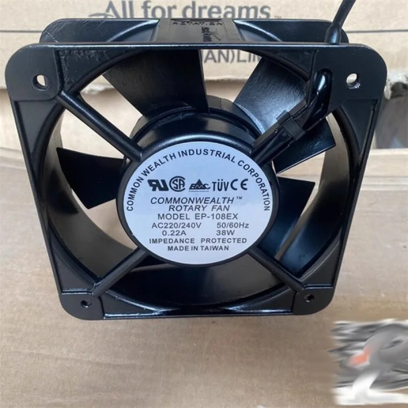 C  for   EP-108EX 15cm 15050 220-240V 35/38W UPS chassis fan