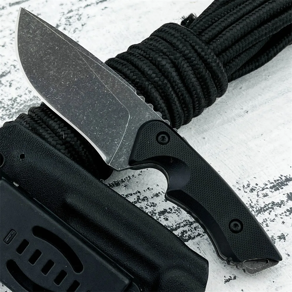 

Многофункциональный нож с фиксированным клинком EDC, сталь 7Cr13MoV, рукоять G10, для активного отдыха, кемпинга, охоты, портативный, с ножнами