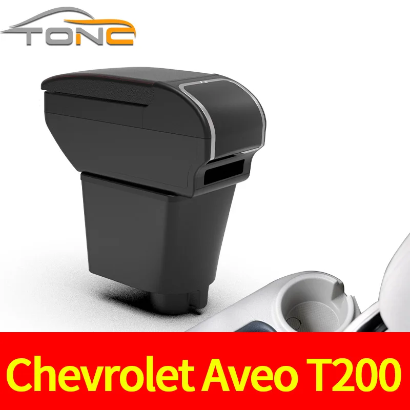 

For Chevrolet Spark Armrest Box For Chevrolet Spark 3 III Aveo T200 Car Armrest Storage Box Car Accessories Interior Details