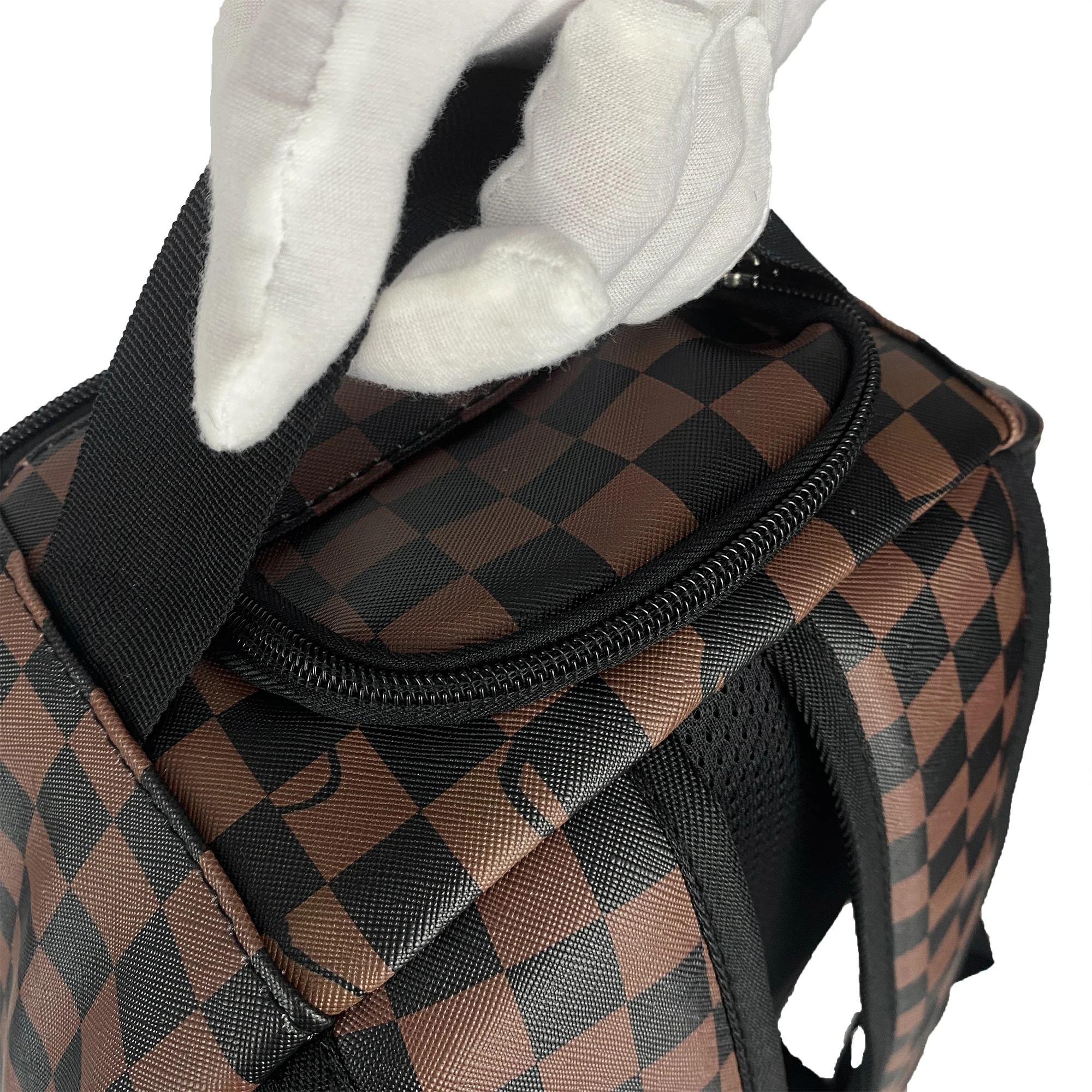A Hip-Hop Street-Style Backpack with Spray-Painted Ground-Pattern Design, This Is a New Trendy Lightweight Printed Backpack, Also a Fashionable Outdoor Commuter Bag, Large-Capacity Travel Bag, Multifu image 6