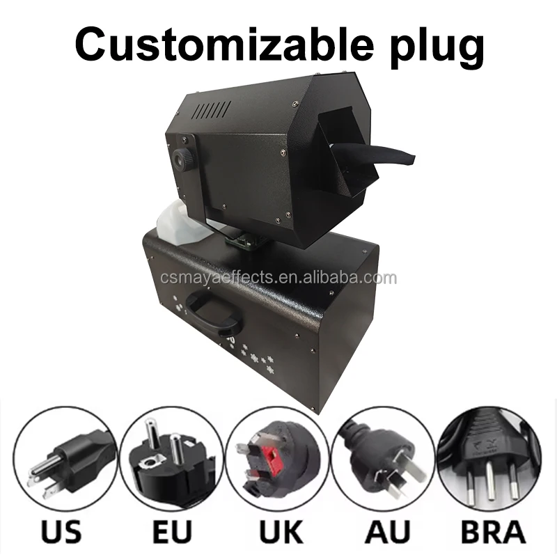 MAYAFX 2000W Snow Machine Shaking Head Stage Snow Machine Large Christmas Floating Snow Spray Machine Christmas Tree