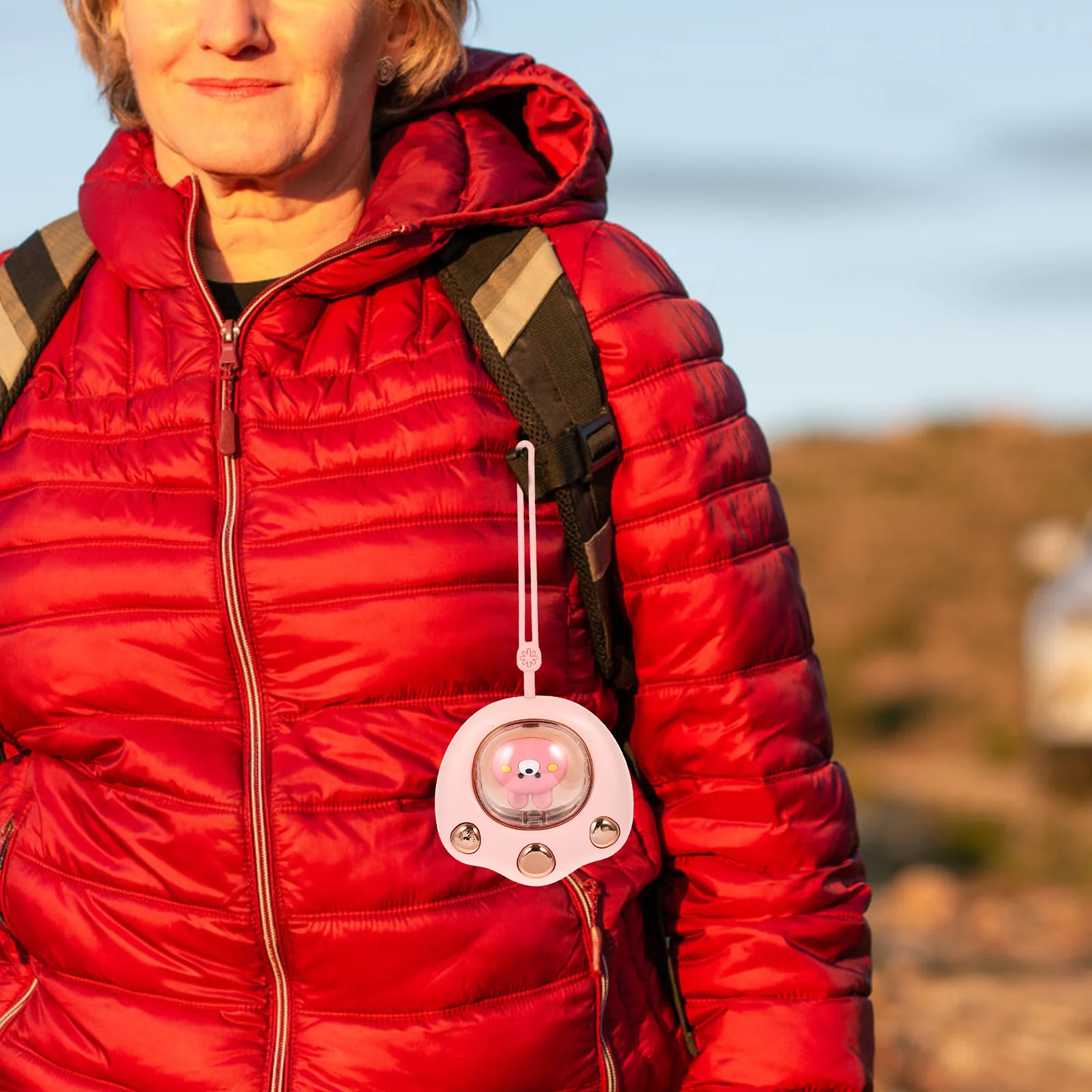 Katzenklauen-Handwärmer, kompaktes tragbares Heizgerät für Winterwärme, lange Wärmespeicherung, rutschfeste Textur, Taschenheizung für