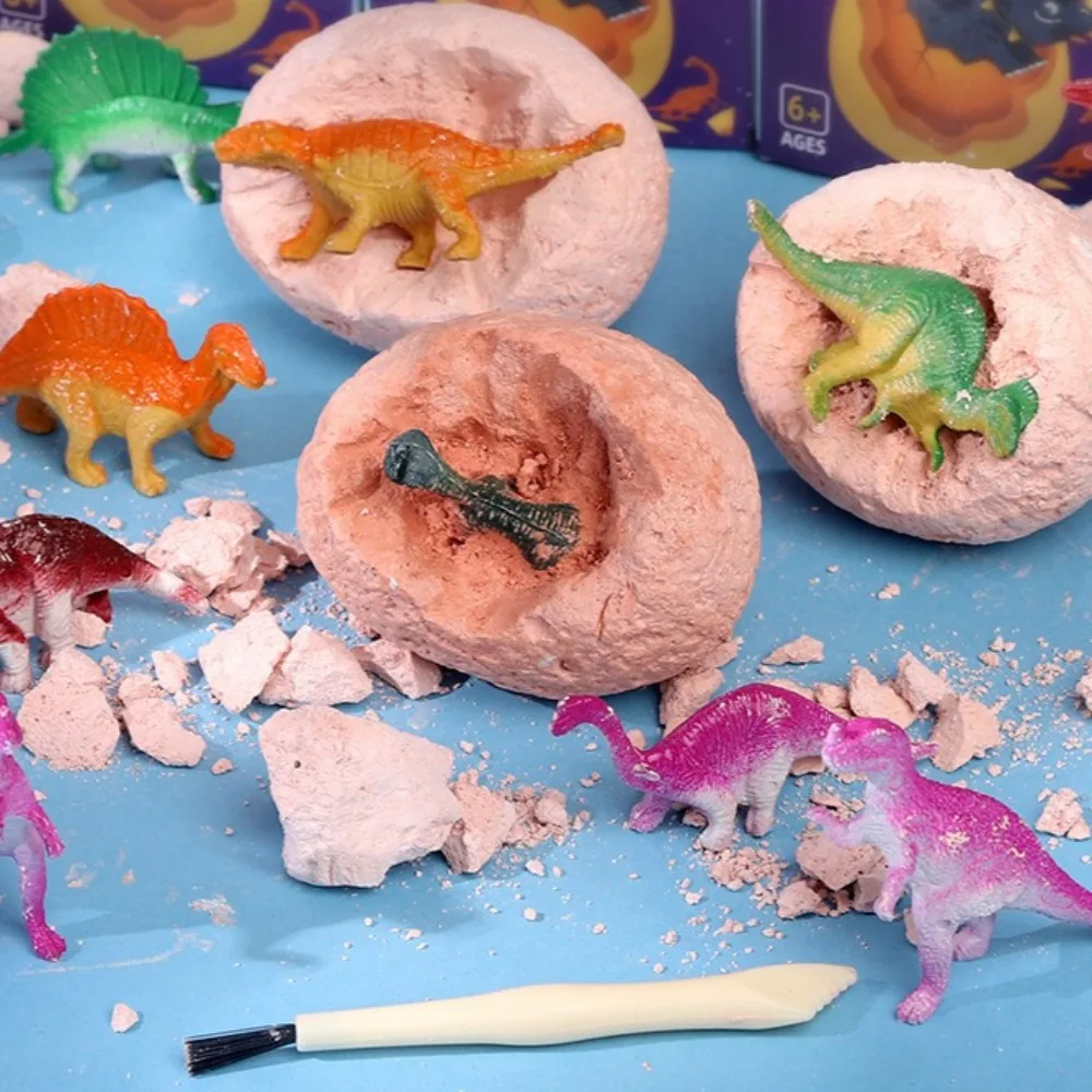 Schlamm Dinosaurier Ei Ausgrabung Tiere Spielzeug Biologie Wissenschaftliche Pädagogische Archäologische Tyrannosaurus Spielzeug für Kinder Geburtstagsgeschenke