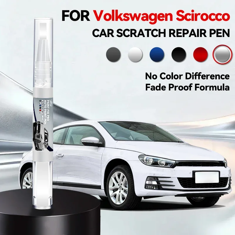 

Специальный маркер для ремонта краски Volkswagen Scirocco, средство для удаления царапин, аксессуары для авто, белый L1T9 0K