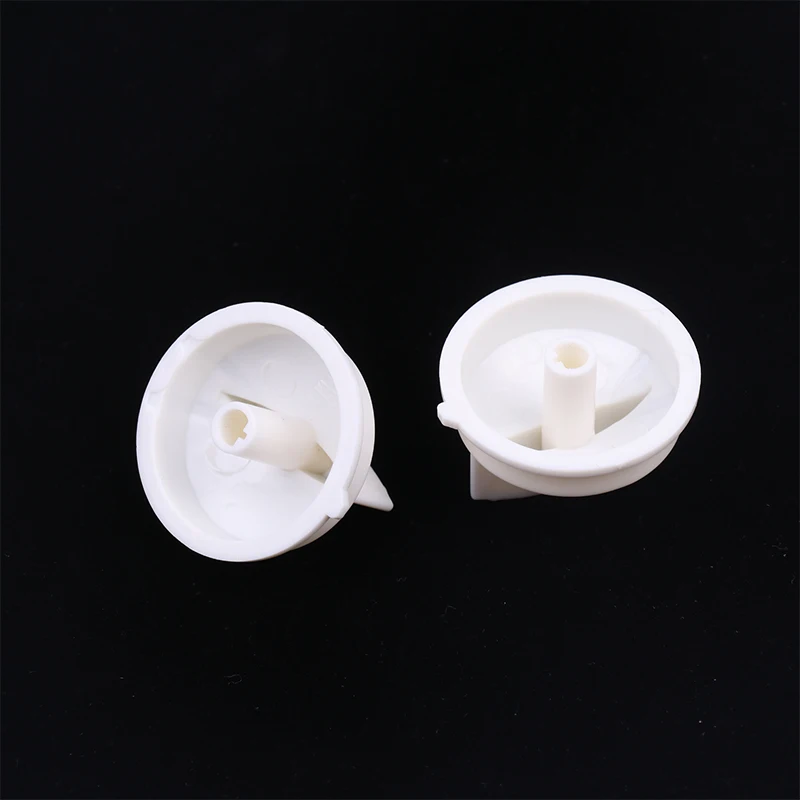 2Pcs Microwave Oven Universal Plastic Spool Rotary Pointed Timer Knob Switch Power Adjustment Switch for Spare Parts