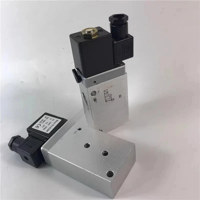 1 piece Solenoid valve 2636000F two-position five-way plate pneumatic directional valve 2 points thread 0200