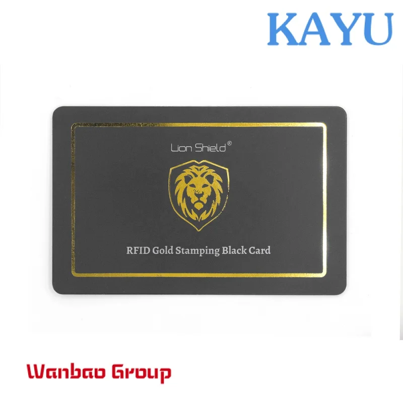 

Custom Custom ProgramMable All-Black Matte NFC Business Card With UV LOGO And QR Code