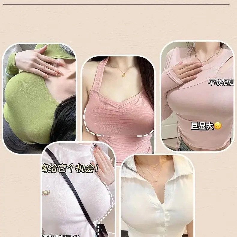 この8cmの韓国コミックバストブラは、女性の胸を大きく見せ、ウエストを細くし、背中を美しく見せます。