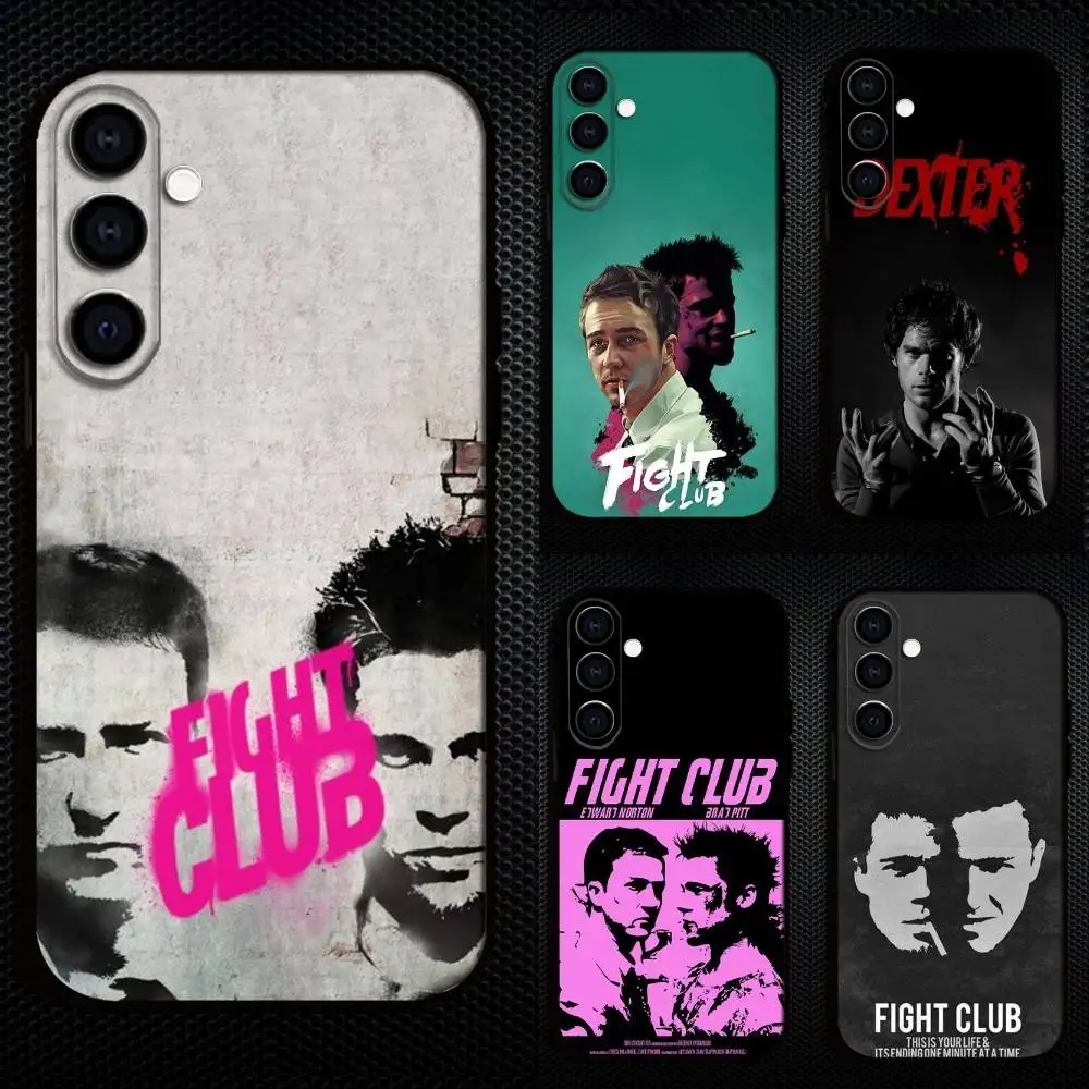 

Movie F-Fight Club Phone Case For Samsung Galaxy A73,A72,A71,A70,A53,A52,A51,Others Soft Black Cover