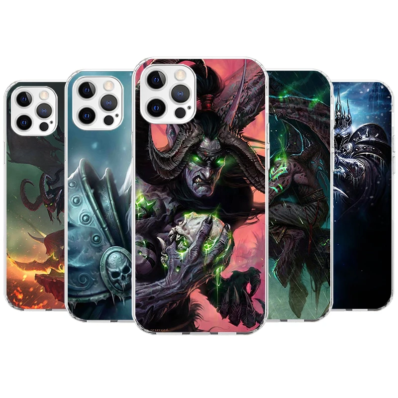 W-World Of W-Warcraft W-Wow Phone Case For Apple iPhone 11 12 13 14 15 16 Pro Max 7 X XS 8 Plus + Mini SE Customized Print Soft 