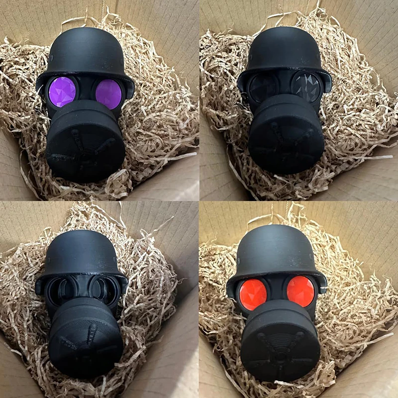 3d Printed Trailer Hitch Cover With Steel Helmet  Gas Mask Trailer Hitch Ball Cover Prevent  Receiver Rusting Tube Coupling Cap