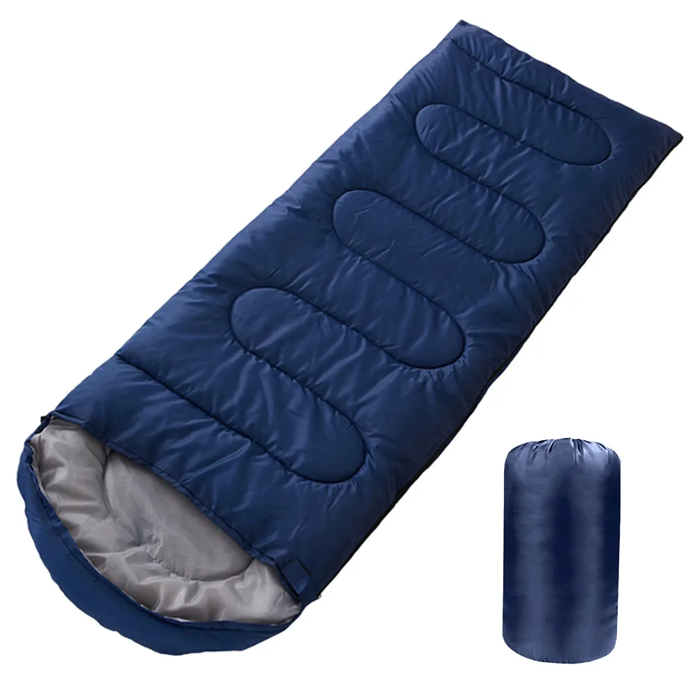 

Cotton Sleeping Bag Breathable Moisture-proof Sleeping Bag Lightweight with Compression Sack Outdoor Camping Sleeping Must Have