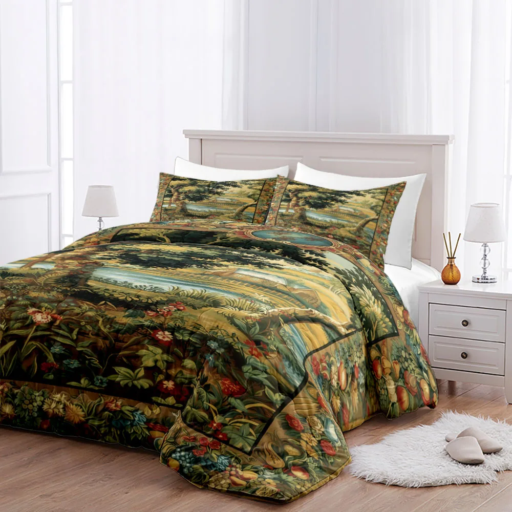 Botanical Life Tree Duvet Cover Set King Queen Double Full Twin Single Size Bed Linen Set