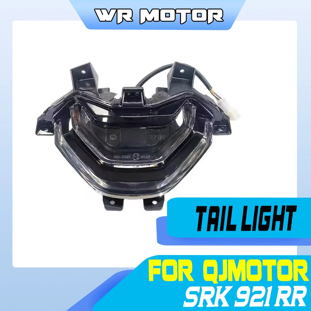 FOR QJMOTOR SRK921RR OEM Style Rear Tail Lamp Brake Light Complete Assembly Red Rear Light Accessories