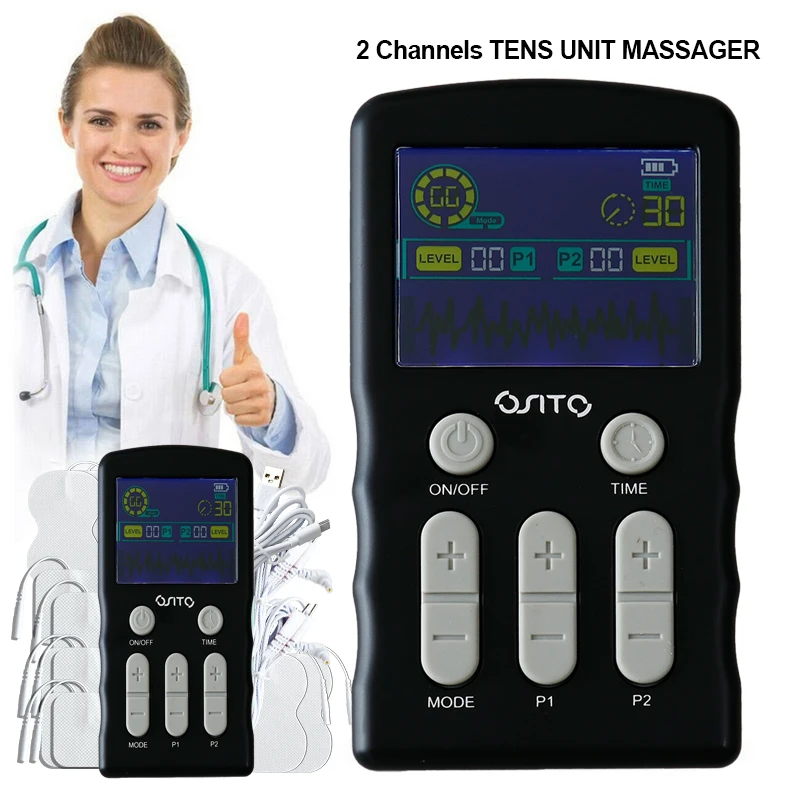 Soft Electric Pulse 50 Levels Neck Massager Back Electric Digital Machine Massag Stimulator Body Care Body Soothing Care Muscle