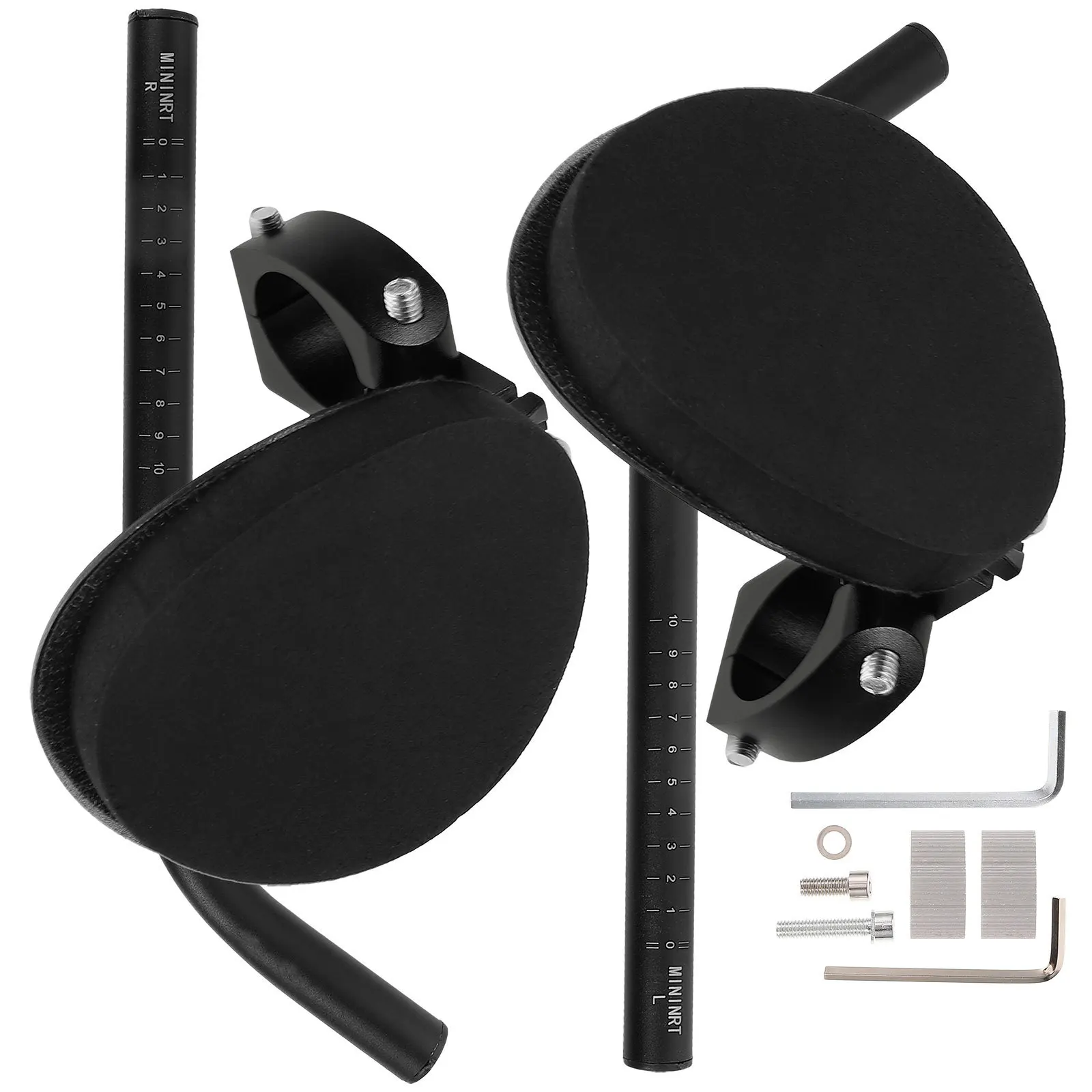 Aluminum Alloy Bike Rest Handlebar Detachable Bicycle Handlebars Long Stable Comfortable Grip for Mountain Road Bikes