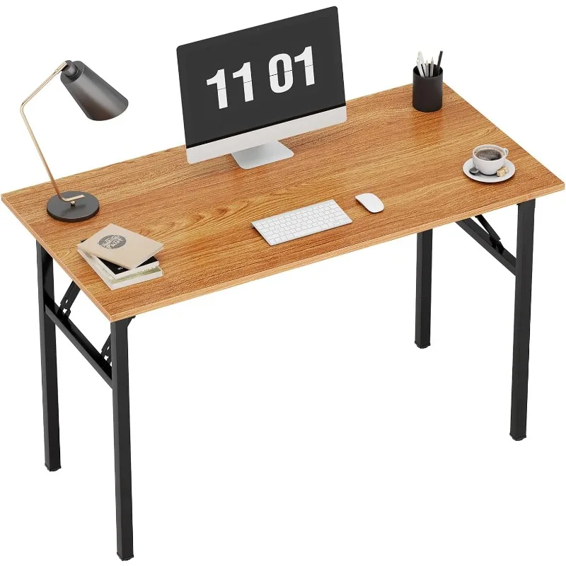 

39.4 inches Computer Desk for Small Space Folding Writing Compact Desks