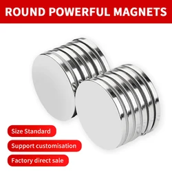 Super Strong Neodymium Disc Magnets Powerful Rare Earth Magnets with Adhesive for DIY Building Scientific Craft Office Magnets