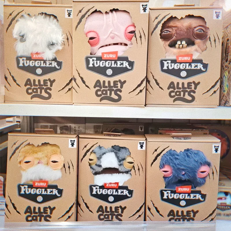 

【presale】New Official genuine fuggler Wild Meow Series exquisite plush toys birthday gifts funny and cute plush