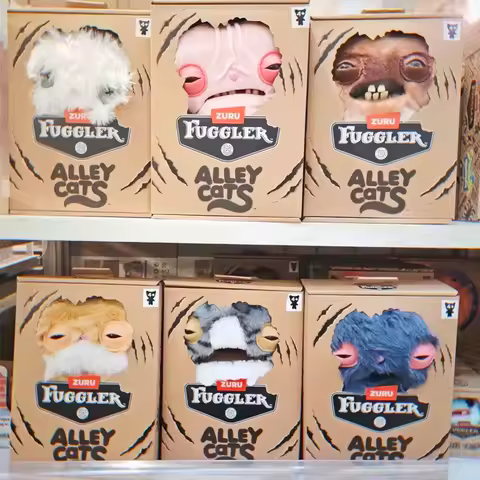 【presale】New Official genuine fuggler Wild Meow Series exquisite plush toys birthday gifts funny and cute plush