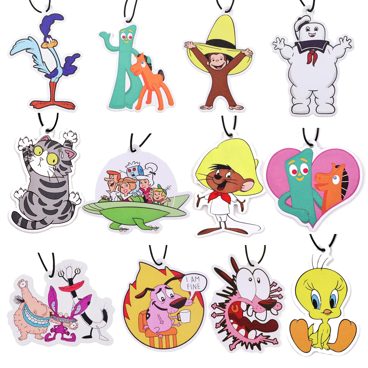 

Comical Cartoon Fragrant Paper Auto Interiors Dog Car Fragrance Cabinet Bedroom Air Freshener Mouse Hangings Solid Perfume Gifts
