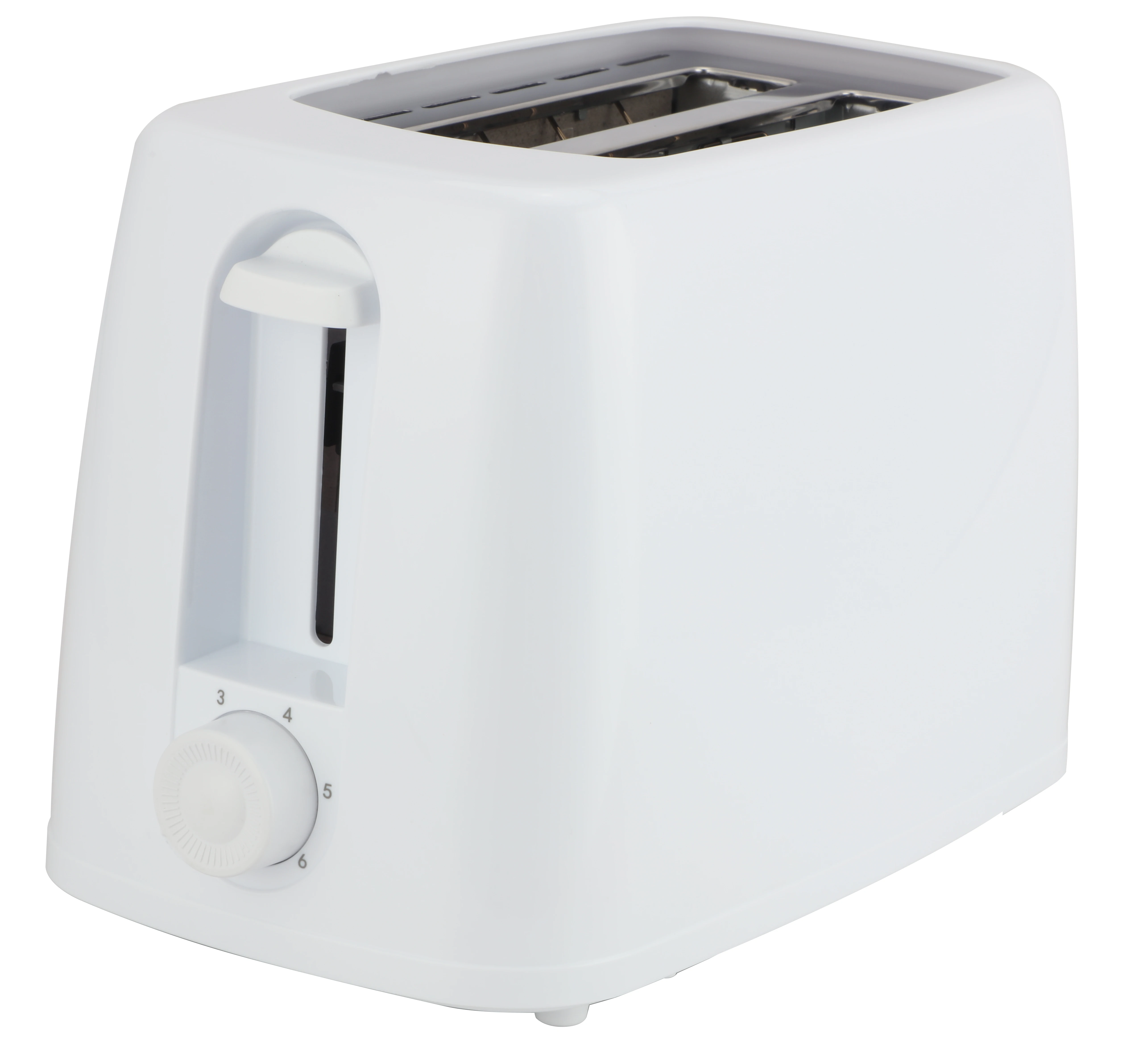 Short Slot 2 Slice 6 Setting Browning Control Kitchen Toaster