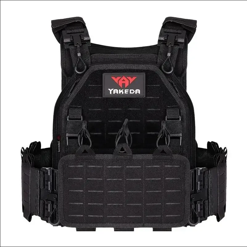 MC Camo Outdoor Hunting Plate Carrier Protective Adjustable Vest Airsoft Carrier Combat Equipment Multi Functional Tactical Vest