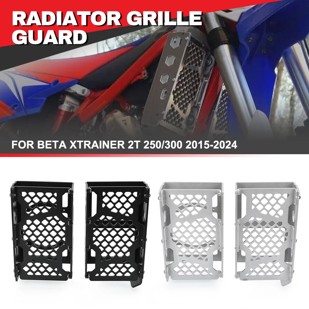For Beta Xtrainer 2T 250/300 2015-2019-2020-2021-2022-2023-2024 Motorcycle Accessories Radiator Grille Guard Cover Protector