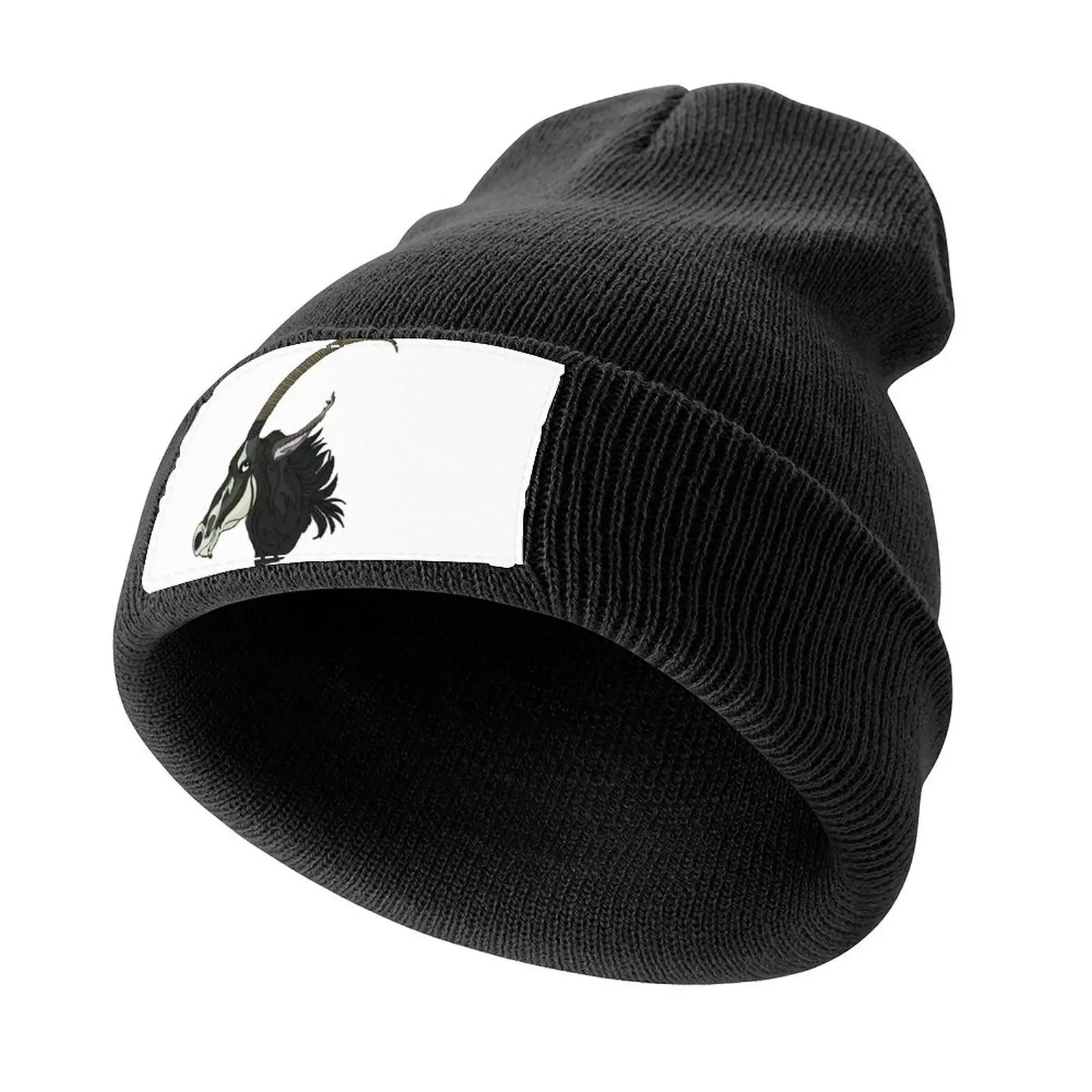 National Animal of Zimbabwe: Sable Antelope Knitted Cap cute Anime Hat sun hat Men Caps Women's