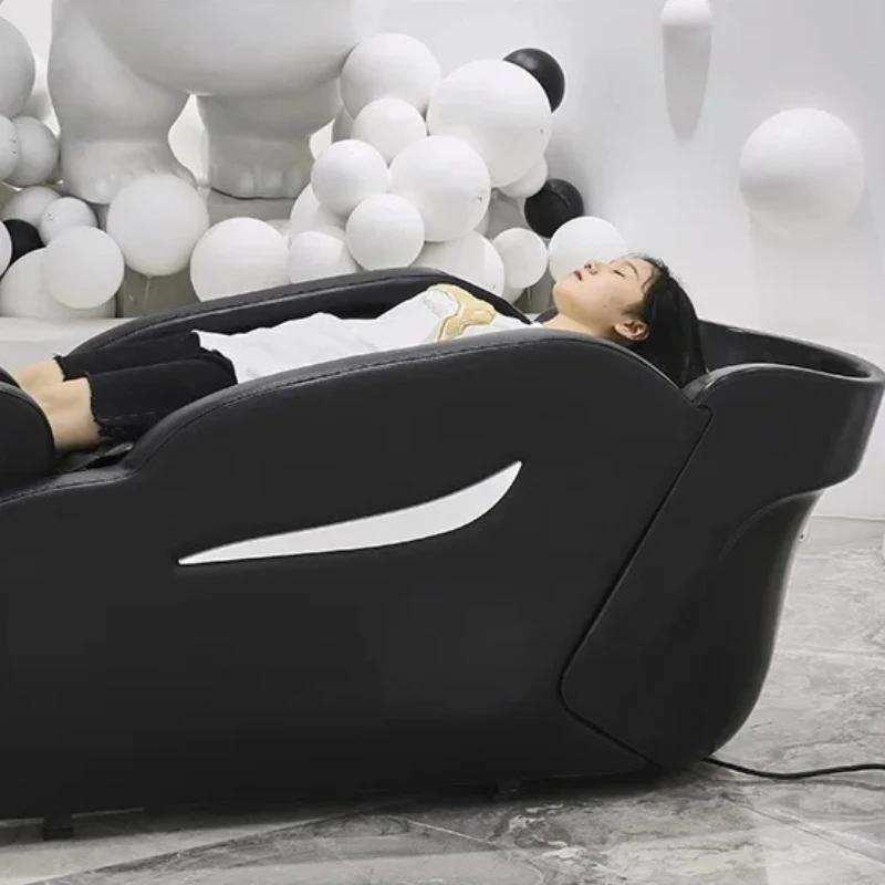 

Beauty Light Luxury Head Spa Water Circulation Shampoo Stable Chairs Professional Minimalistic Comfort Sillas Japanese Washing