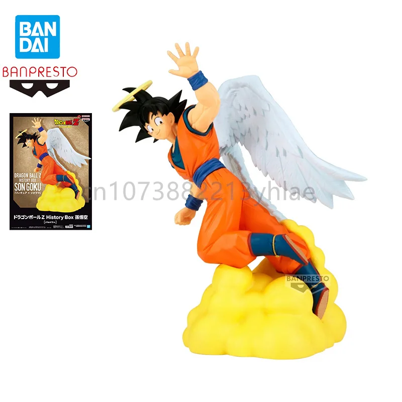 Original In Stock Bandai Banpresto Dragon Ball Z History Box Son Goku Figure Collect Anime Movies Festival Gift Cartoon Toy