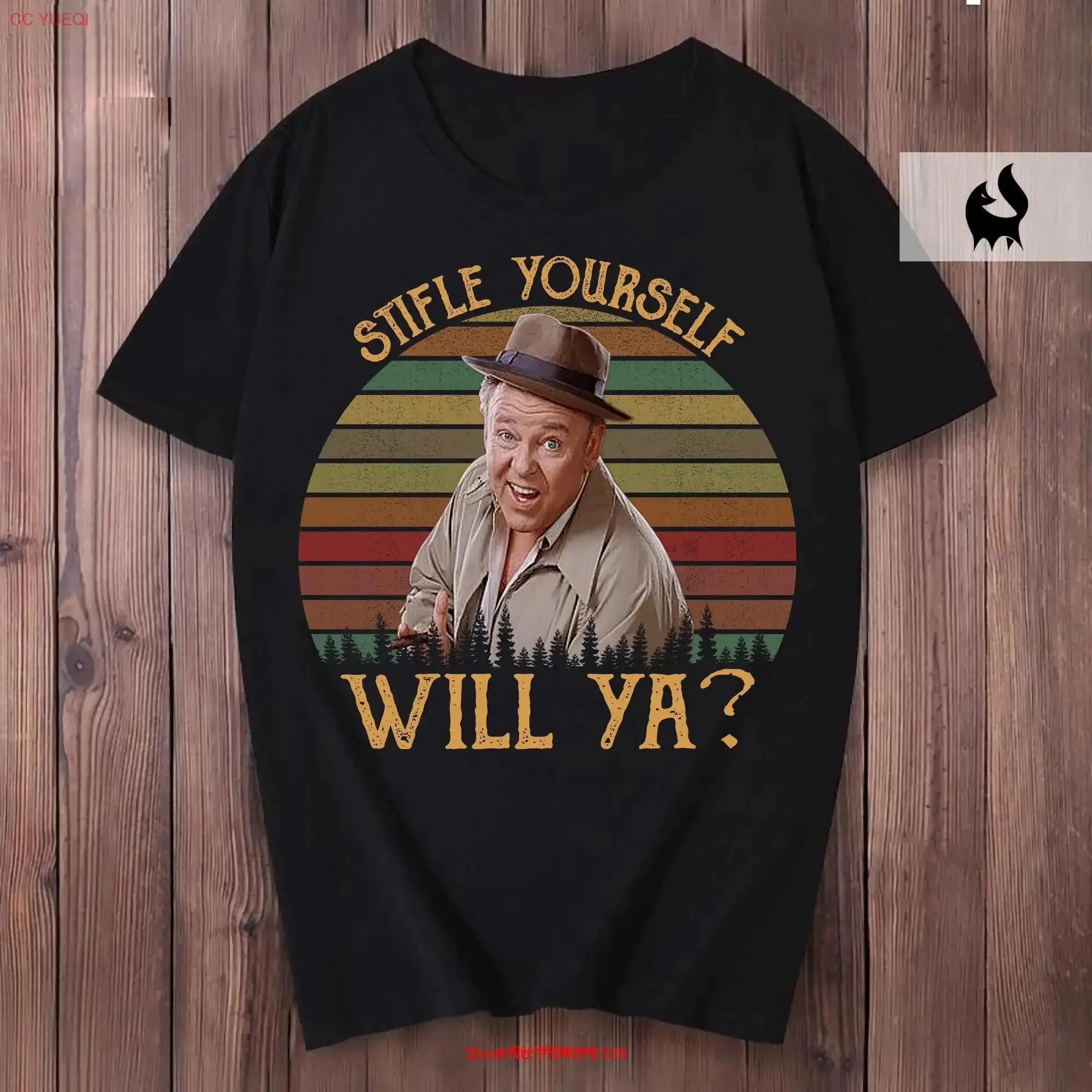 Stifle Yourself Will Ya Retro Vintage shirt long or short sleeves