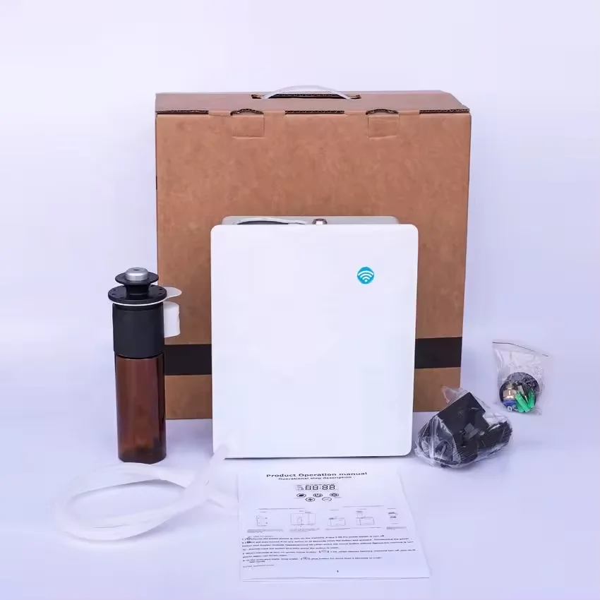 VTS APP HVAC Waterless S600 Scent Diffuser Machine Hotel Fragrance Device Smart WIFI Use Pure Essential Oils Nebulizer for Home