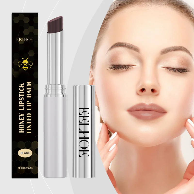 

Honey Nourishing Lip Balm (Black) - Gentle Moisturizing Hydrating Care Lip Skin Replenish Moisture Prevent Dry Chapped Lips