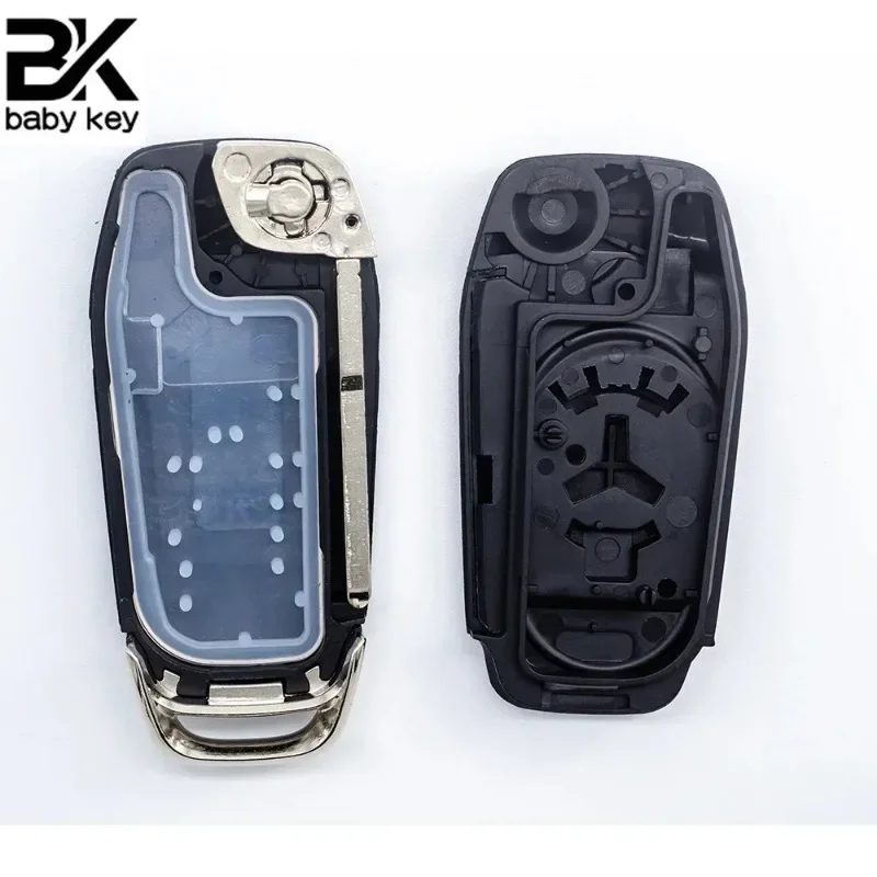 BB key shell for Ford Escort Fusion 2013 2014 2015 2016 with Logo Flip Remote Car Key