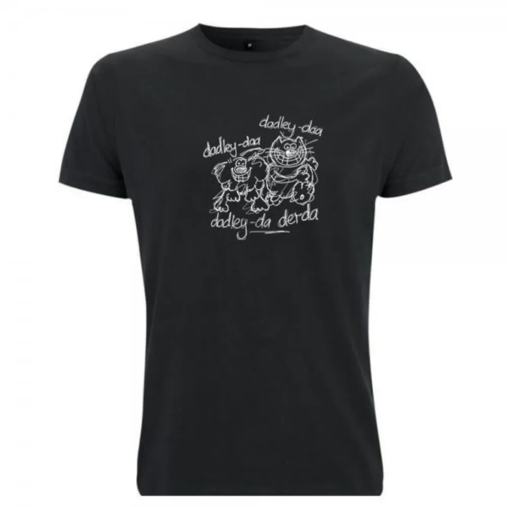 116 202_Roobarb_and_Custard تي شيرت بنمط مرسومة يدويًا على الطراز الهزلي لكل من الرجال والنساء في الصيف #2