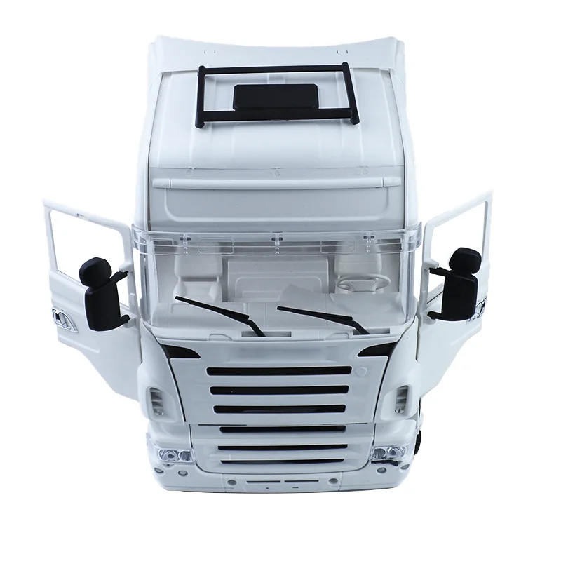Plastic Body High Top Cockpit Kit for 1/14 HERCULES HOBBY RC Tractor Truck for SCANIA R730 R620 R470 Car optional parts