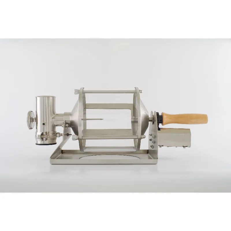 Electric Coffee Bean Roaster with Quartz Glass Drum Visual Direct Fire