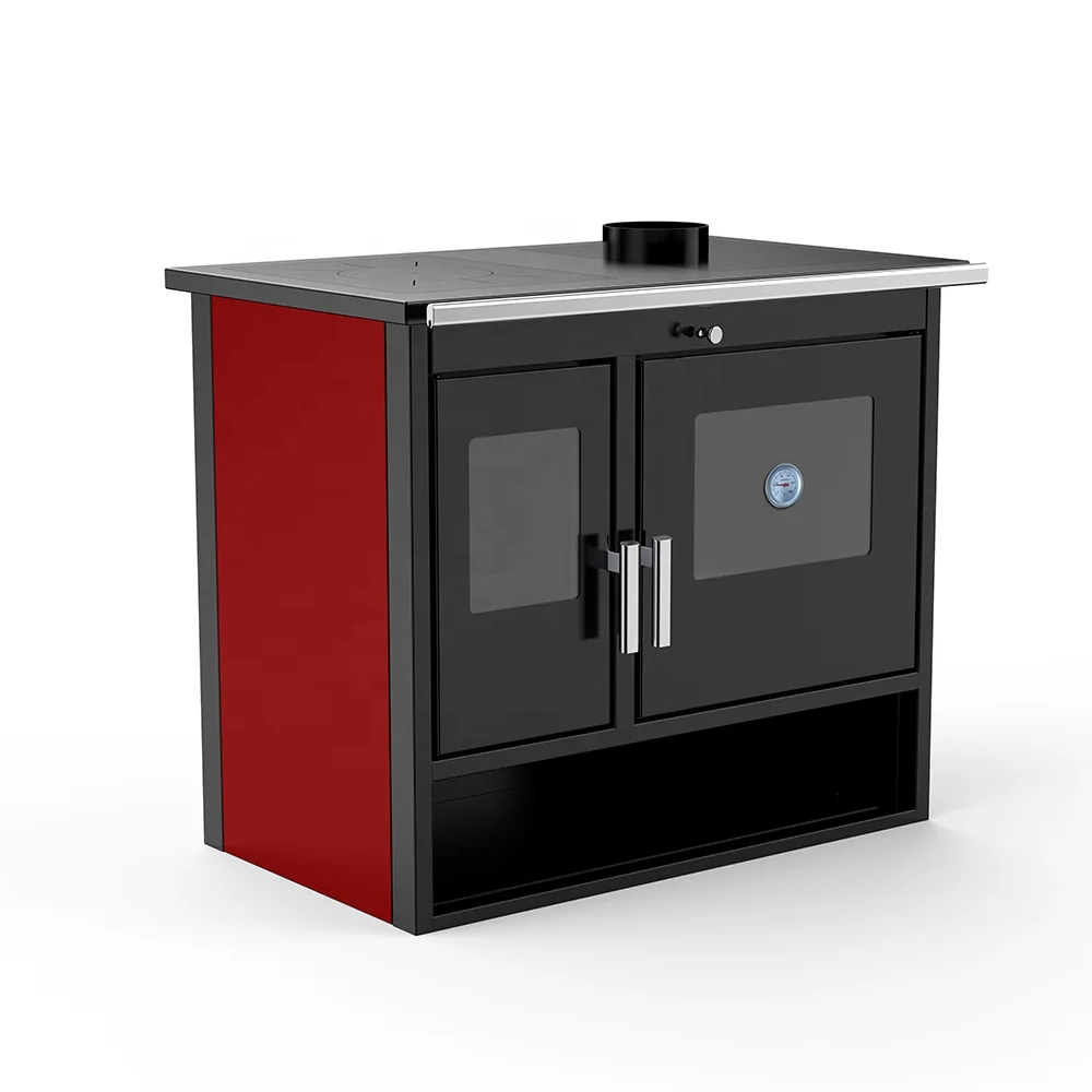 

Дровяная печь для дома с духовкой и конфоркой для приготовления пищи и обогрева (Stufa a Legna)